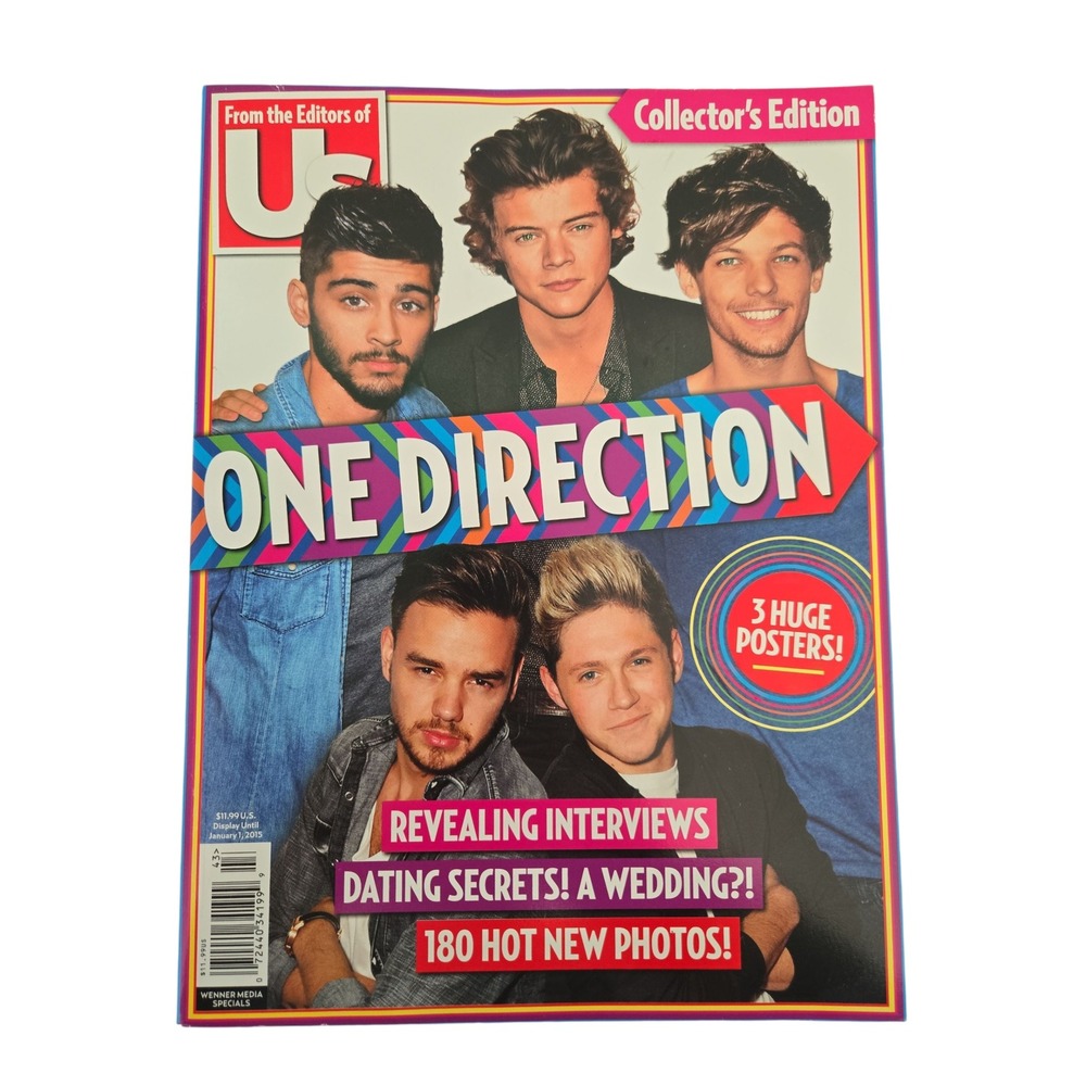 ONE DIRECTION 1D US Magazine Collector Edition 2015 ZAYN‎ LOUIS HARRY NIALL LIAM
